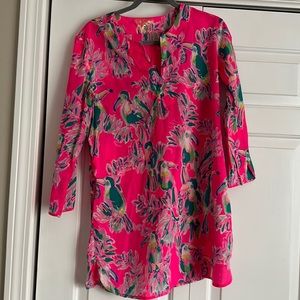 Lilly Pulitzer Cotton Gauzy Tunic/Cover Up - small